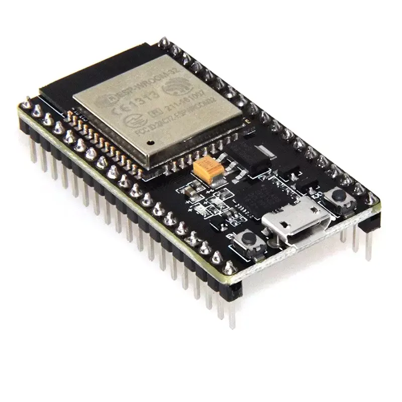 Placa de desarrollo ESP32, módulo compatible con WiFi inalámbrico, Bluetooth, doble núcleo, CP2102, módulo de filtros de 2,4 GHz para Arduino