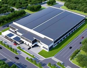 Almacén de Estructura de Acero Prefabricada Avanzada, Taller Industrial Metálico de Gran Envergadura para Fabricación y Almacenamiento - Product Image 2