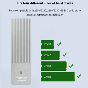 Bao vây HDD tishric siêu mỏng 5mm tên Giao thức duy nhất ổ đĩa trạng thái rắn trường hợp tốc độ truyền 10G bên ngoài bao vây ổ cứng - Product Image 6