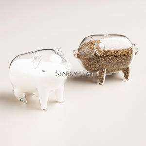 Mini juego de coctelera de sal y pimienta, vidrio, animal, venta al por mayor, barato - Product Image 5