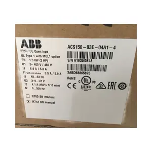 one new abb Inverter ACS150-03E-04A1-4 3P AC380V~480V 1.5KW spot stock