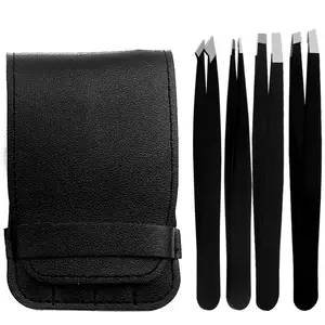 Professional Stainless Steel Eyebrow Kit Great Tweezer Brow Kit for Facial Hair Splinter