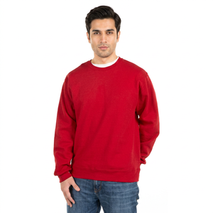 Latest Fashion Men's <b>Sweatshirt</b> Customized Logo Crew Neck <b>Sweatshirt</b> Hoodie Knitted Wholesale Customized Plain Sweat Shirts - Product Image 1