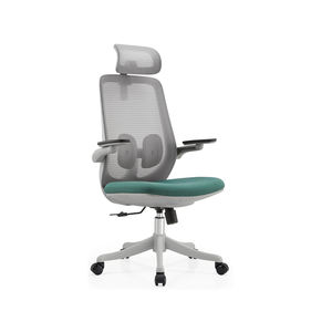 เก้าอี้สำนักงานตาข่ายแบบหมุนได้ ปรับระดับพนักพิงศีรษะได้ สีเขียว ดีไซน์ทันสมัย ทนทาน สวยงาม นั่งสบาย ผลิตตามสั่ง - Product Image 3