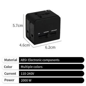 High Quality Multi Ports <b>Universal</b> Travel Adapter Charger <b>Plug</b> with Low Price - Product Image 6