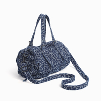 Sac de voyage unisexe en jean délavé style vintage, sac fourre-tout décontracté en jean, sac de sport, sac de week-end avec bandoulière réglable