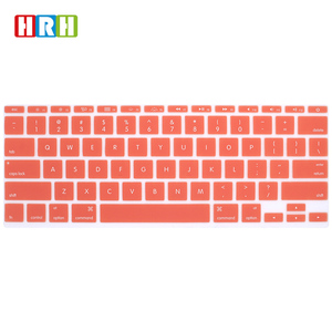Tiếng Anh Silicone bàn phím Bìa bàn phím bảo vệ da bìa cho Apple MacBook Air 11 ''a1370/A1465 Máy Tính Xách Tay Bàn Phím chúng tôi bố trí - Product Image 4