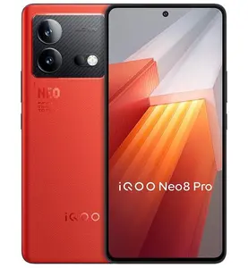 Оригинальный смартфон iQoo Neo 8 Pro 5G 6,78 "2800*1260 amooled 144 Гц MTK Dimensity 9200 + 5000 мАч 120 Вт Быстрая зарядка NFC Android 13