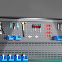 Ensemble de boîtes à outils robustes Armoire à outils de garage Armoire de rangement d'outils Établi Pegboard Classics Établi Établi en acier inoxydable