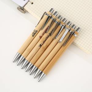 Оптовые бамбуковые ручки на заказ, экологичные промо-подарки, оптовые заказы, экологичные ручки с логотипом, напрямую от производителя, зеленый поставщик - Product Image 4