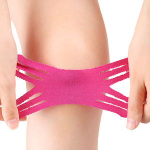 Cinta de Kinesiología de Algodón Precortada en Forma de X, Soporte para Hombro, Rodilla y <span class=keywords><strong>Muslo</strong></span>, para Baloncesto, Gimnasio, Deportes, Parche Muscular - Product Image 5