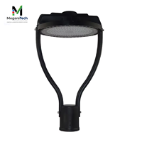 Lampe de jardin LED UFO en aluminium rayluxtech MZR-UFO-1, éclairage extérieur étanche IP65 pour villa, parc, cour