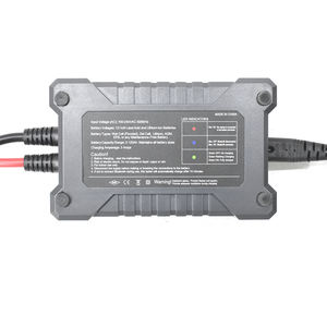 Test cihazı ile 12V 3A akıllı araba pil şarj cihazı-100 CE sertifikalı çoklu dil evrensel AC girişi - Product Image 3