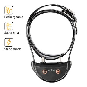 PawPal Bark Control Collar for Dogs Waterproof Plastic <b>Vibration</b> Training Rechargeable Battery IP65 Multi-Function Black - Product Image 3