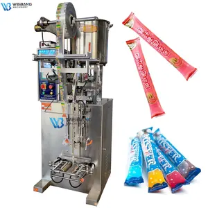 WB-330Y Automatic Liquid Sachet Packaging Machine Freeze Pops Popsicle Ice Lolly Packing Machine