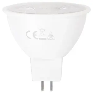 Foco LED MR16 6W COB 4000K, lumière blanche neutre, économe en énergie, idéal pour l'éclairage des espaces et l'accentuation. - Product Image 1