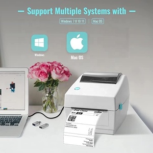 Etiquetas Adhesivas de 4 Pulgadas para Precios, Direcciones, Códigos de Barras Digitales, Etiquetas de Envío Térmicas de 4x6 para Impresora de Etiquetas de Envío para Teléfono Móvil - Product Image 4