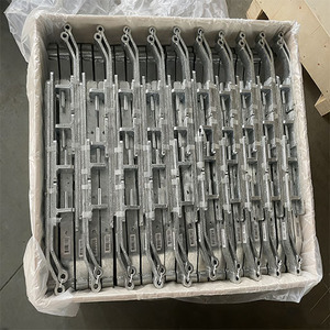 Heavy-duty Galvanized Iron <b>Hardware</b> Hinges for Increased Durability and Stability - Product Image 1