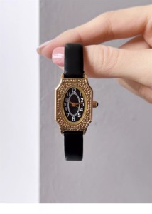 Orologio al Quarzo Vintage IEKE, Stile Retrò di Lusso, Intagliato, Piccolo ed Elegante, Orologio al Quarzo di Edizione Limitata per Donna - Product Image 5