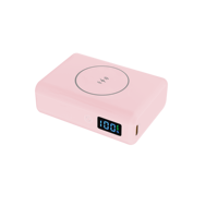 Batterie externe portable 3-en-1 étanche 10000 mAh avec charge magnétique sans fil 15W, PD45W, double USB-A/USB-C, LED, prix usine