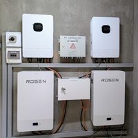 Système d'onduleur solaire 15 kW à connexion parallèle, kit complet haut de gamme, batterie à montage au sol, prêt à l'emploi pour usage domestique