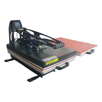 Presse à chaud magnétique double station manuelle de haute qualité 40*60cm pour l'impression par sublimation sur T-shirts et vêtements