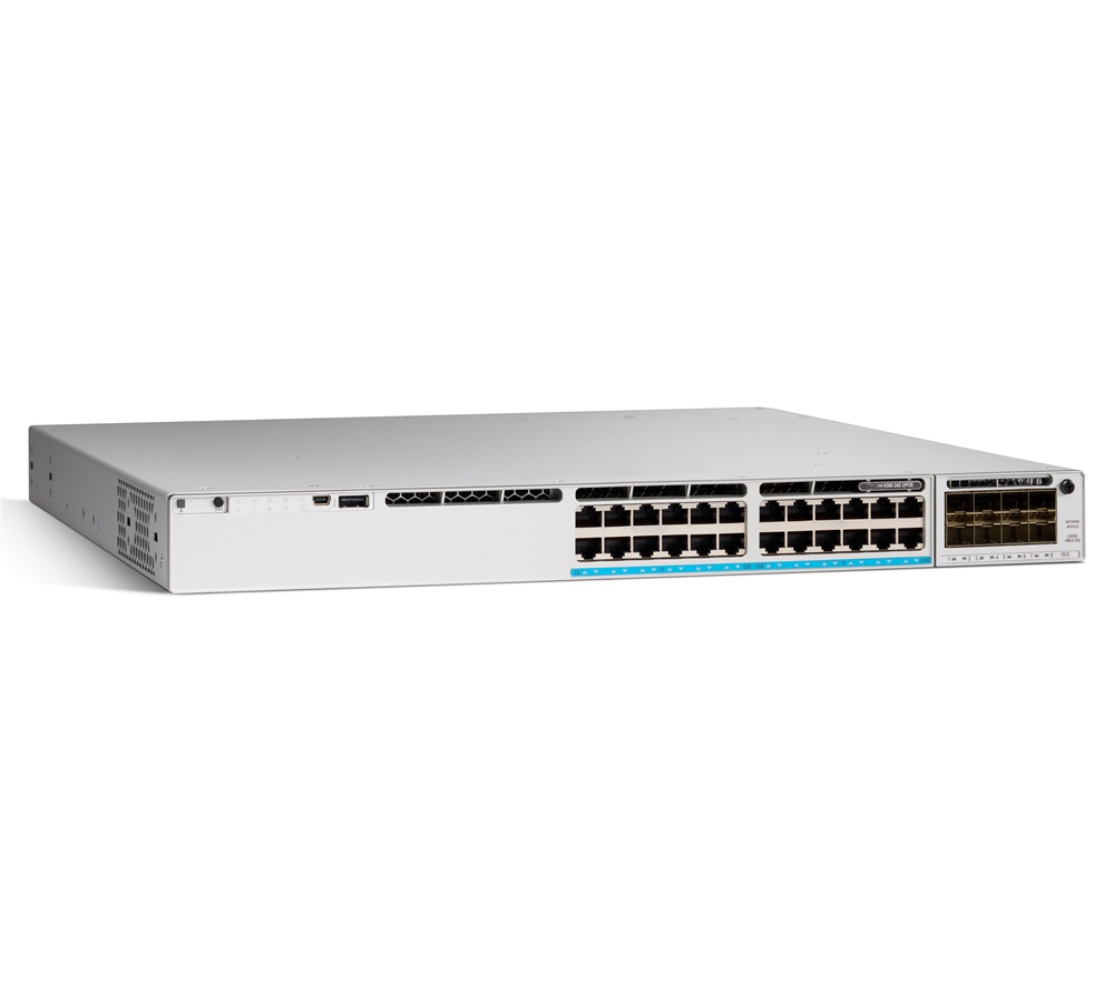 9300 Series Industrial Ethernet Switch 24 Ports UPOE Network Switch C9300-24U-A
