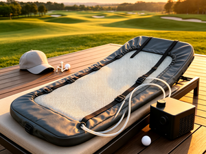 Water Circulation Heated Cooling Golf <b>Cart</b> Seat Cushion 24V <b>Foldable</b> PU Quick Dry Removable Mat for Outdoor - Product Image 3