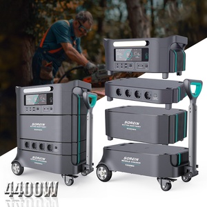 Meilleures ventes 2026 Sorein 4Kw Style 4400W 4234Wh LFP Stock UE Station d'alimentation industrielle portable tout-en-un solaire MPPT pour voiture - Product Image 2
