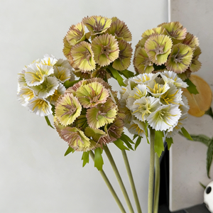 Graines de Scabiosa artificielles en soie de haute qualité, faites à la main, imperméables, pour la décoration de <span class=keywords><strong>jardin</strong></span> extérieur et l'aménagement paysager - Product Image 6