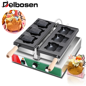 Máquina para Hacer Waffles Blios de Instalación Rápida, 1800W, 3 Ranuras, Acero Inoxidable, 220V 50Hz 60Hz, Fácil Operación para Tiendas de Postres y Panaderías - Product Image 2