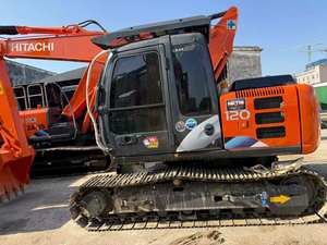 Excavatrice d'occasion en bon état, faible prix, faible nombre d'heures de fonctionnement, Hitachi ZX120, excavatrice de construction d'occasion, machine de terrassement d'occasion - Product Image 4