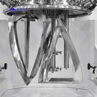 Mélangeur planétaire double haute viscosité 1500L pour adhésifs/scellants/pâtes/produits chimiques avec moteur à engrenages et pompe haute efficacité