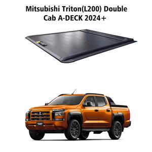 Couvercle de tonneau rétractable électrique manuel pour Mitsubishi Triton L200 Couvercle roulant <span class=keywords><strong>antivol</strong></span> en aluminium Roll N Lock - Product Image 5