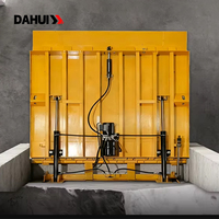 Niveleur de quai hydraulique vertical fixe DAHUI DCQL-6T 6T personnalisé, certifié CE, pont de chargement électrique pour voitures