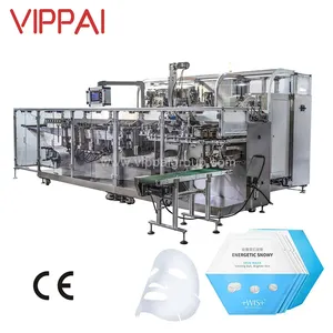 Masque facial VIPPAI entièrement automatique cosmétique non tissé masque facial de tissu de beauté faisant la machine