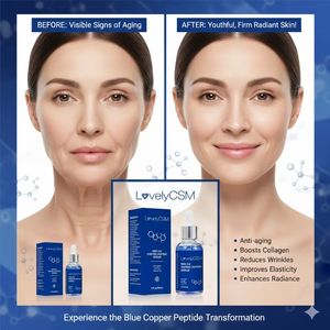 Özel etiket asetil HEXAPEPTIDE-8 Anti-aging sıkılaştırıcı tamir yüz cilt bakım ürünleri zengin mavi ghk-cu bakır peptid <span class=keywords><strong>Serum</strong></span> - Product Image 2