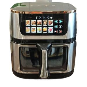 หม้อทอดไร้น้ำมันอัจฉริยะ 12 ลิตร 110 โวลต์ มาตรฐานยุโรปและอังกฤษ ผลิตจากสแตนเลส พร้อมระบบป้องกันความร้อนเกิน สำหรับใช้ในครัวเรือน - Product Image 5