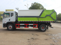 Camion poubelle à compression Dongfeng Duolika D9 avec châssis intégré