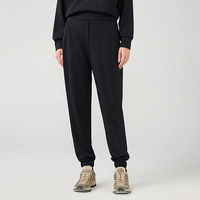 Pantalon de yoga taille haute OEM en gros, modèle ACK8002, en Spandex, séchage rapide, respirant, coupe large, sculptant les hanches, décontracté _ACK8002