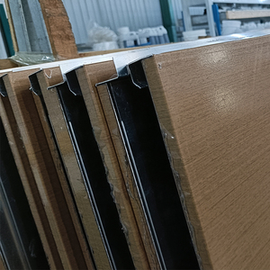 High Strength Fireproof Wood Grain <strong>Aluminum</strong> Composite <strong>Honeycomb</strong> <strong>Panels</strong> for Interior Wall/Ceiling Use - Product Image 1