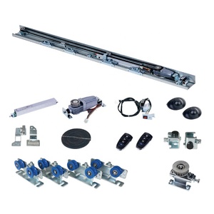 Yoursensor Cửa Kính Thương Mại Chất Lượng Cao Hệ Thống Cửa Trượt Tự Động Động Động Cơ Thiết Kế Vuông (YSD200F) - Product Image 1