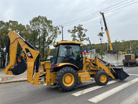 Gute Qualität Gebraucht Original Caterpillar 416E Bagger lader Cat Bagger lader 420F 430F