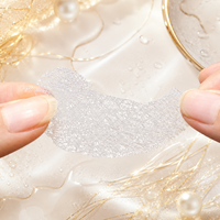 Patchs de masque pour les yeux en fil d'or Y384, en tissu non tissé hautement absorbant, pour la confection de masques DIY
