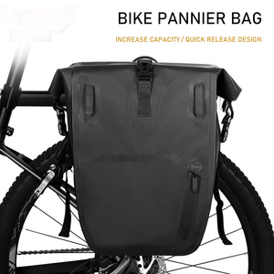Nuova <span class=keywords><strong>borsa</strong></span> da bici da 25 litri borse e scatole per biciclette impermeabili di alta qualità nere accessori per bici - Product Image 5