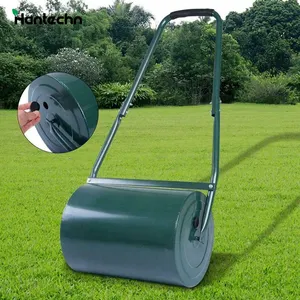 Tow Jardim rebocável Quad Ride Lawn Roller Ground Roller Ferramentas de instalação grama artificial Manual Steel Lawn Roller