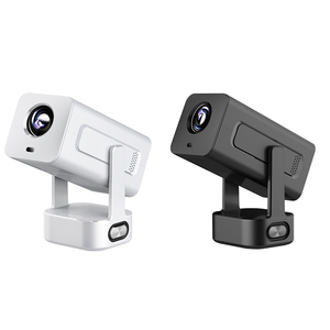 <span class=keywords><strong>Proyector</strong></span> Portátil LCD 4K Android 13 con Rotación <span class=keywords><strong>Vertical</strong></span> de 270°, 300 Lúmenes, Bluetooth 5.4, WiFi 6, Altavoz de 5W, para Hogar y Dormitorio - Product Image 1