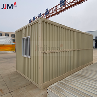 JJM CE Certifié – Maison Préfabriquée Conteneur Pliante Moderne, Facilement Pliable, Étanche, Portable, Mobile, Empilable – Idéale pour Bureau, Centre Commercial