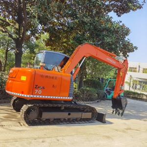 Excavadora usada Hitachi ZX70 Excavadora 7Ton Orugas crawler Japón original construcción jardín usado a la venta - Product Image 2