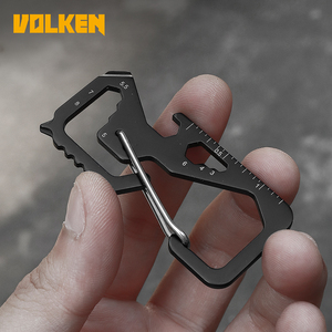 Outils d'extérieur multifonctionnels Mousquetons d'escalade Accessoire Tournevis et règle - Product Image 6